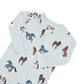 Kyte BABY Zippered Footie - Horse