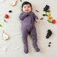 Kyte Baby Zippered Footie - Currant