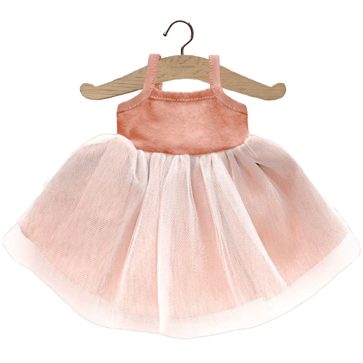 Minikane USA Rosella Tutu in Marsala Jersey and Bagatelle Pink Tulle