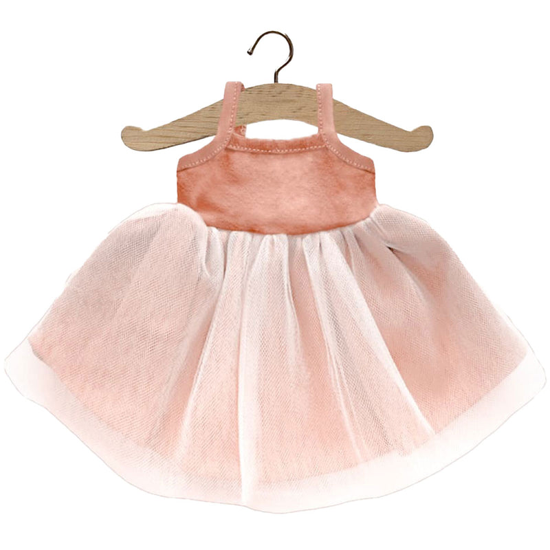 Minikane USA Rosella Tutu in Marsala Jersey and Bagatelle Pink Tulle