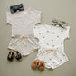 Mebie Baby Berry Floral Short Set and Mebie Baby Cherries Short Set