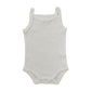 Mebie Baby White Pointelle Bodysuit