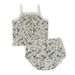 Mebie Baby Ruched Floral Bloomer Set