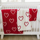 Mebie Baby Heart Plush Blanket