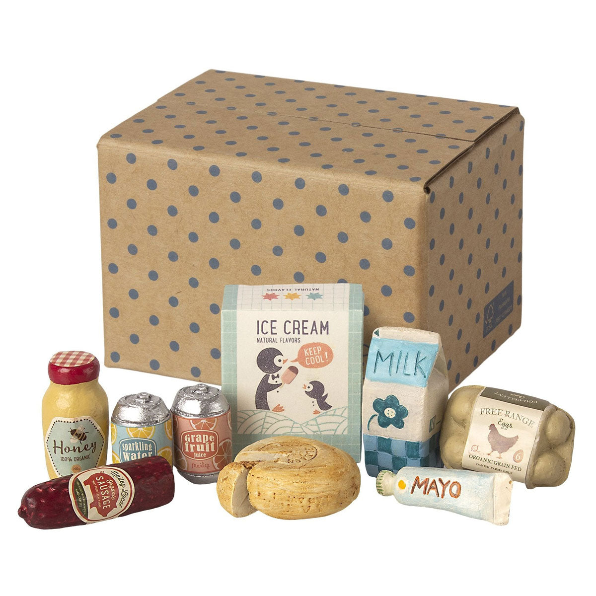 Maileg Miniature Grocery Box
