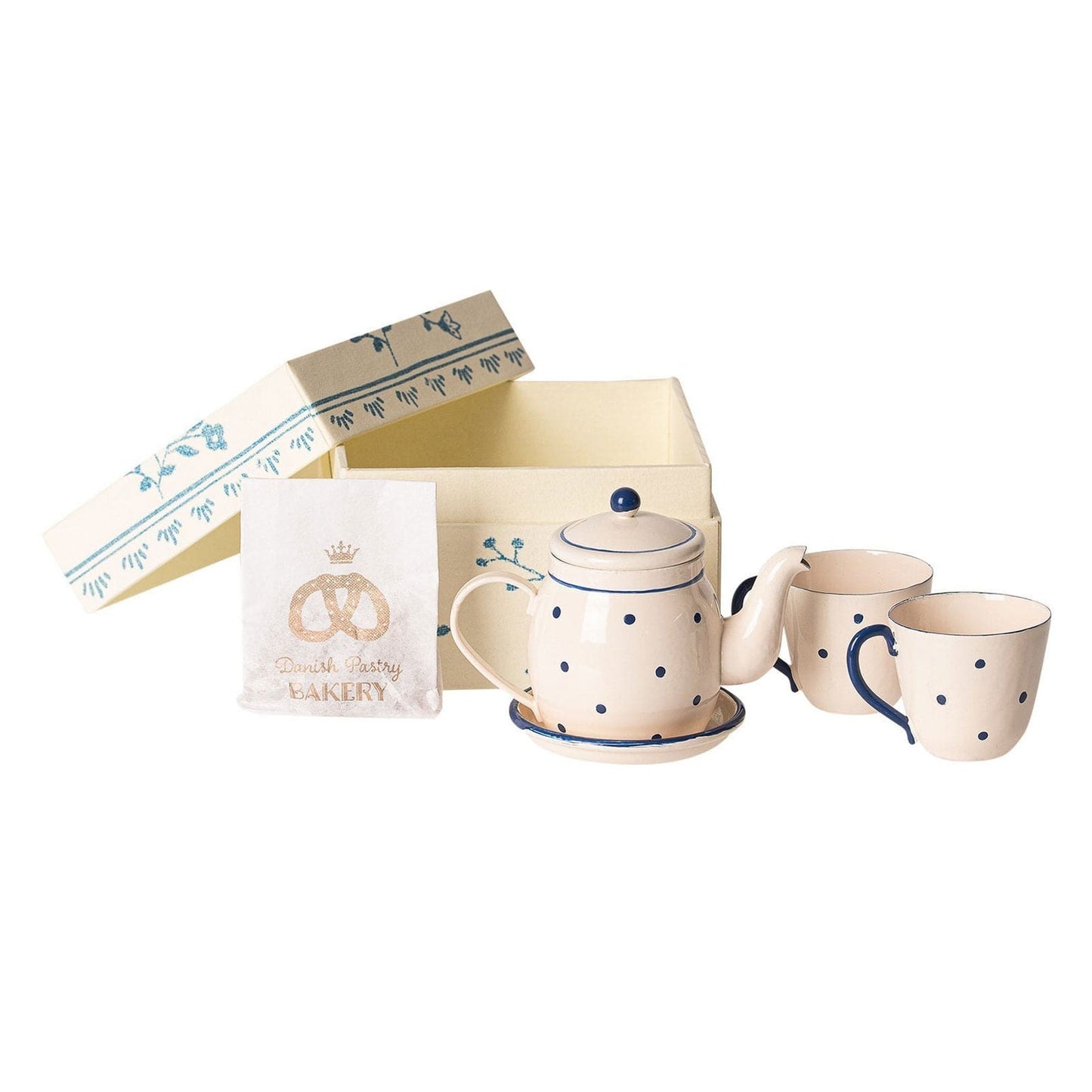 Maileg Miniature Tea and Biscuits for Two
