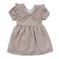 Mebie Baby Gingham Peter Pan Collar Dress