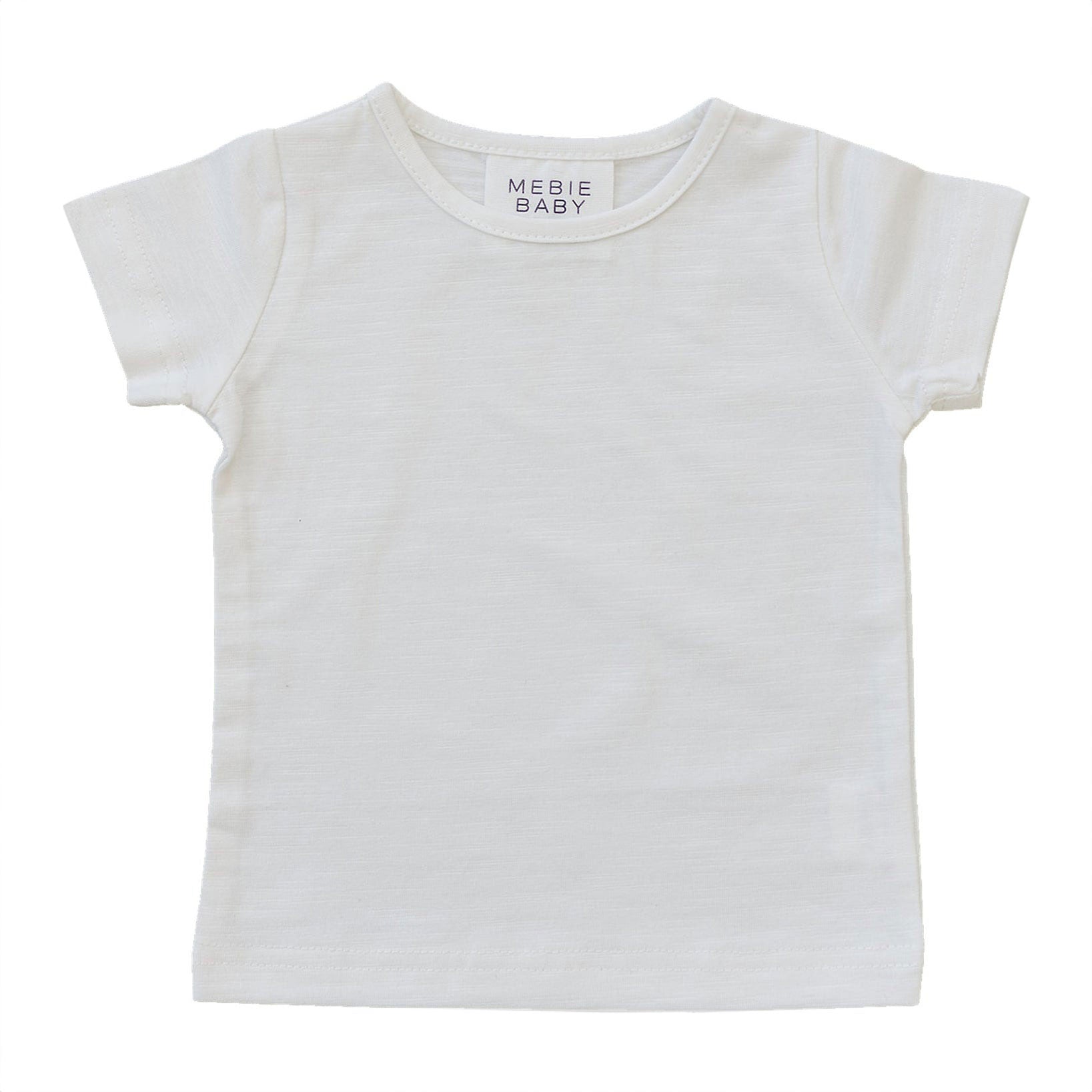 Mebie Baby White Tee