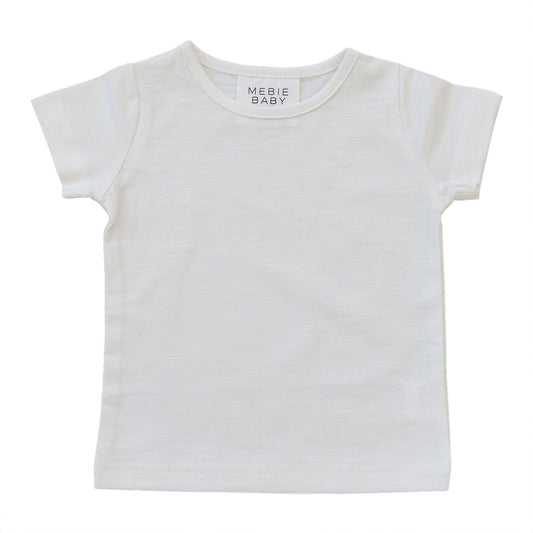 Mebie Baby White Tee