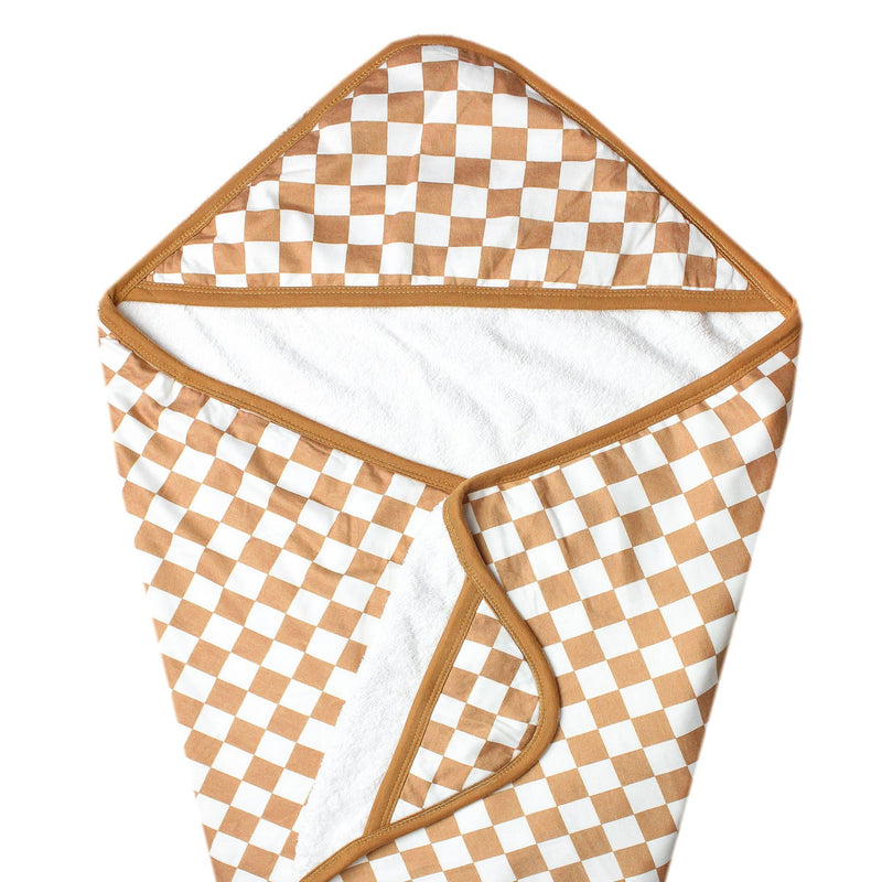 Copper Pearl Knit Hooded Towel - Rad