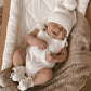 Luna and Luca Luca Novelty Knit Romper - White