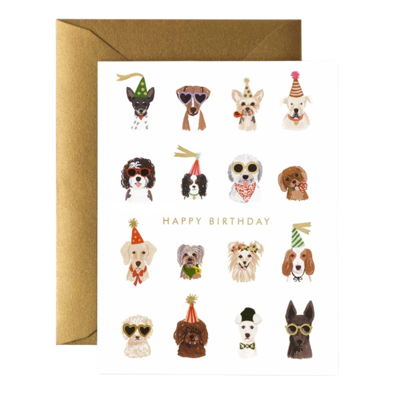 Rifle Paper Co Party Pups Birthday Card