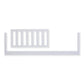 Dadada Jolly Toddler Bed Conversion Rail - White