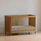 Namesake Marin with Cane 3-in-1 Convertible Crib - Honey and Honey Cane