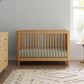 Namesake Marin with Cane 3-in-1 Convertible Crib - Honey and Honey Cane in nursery