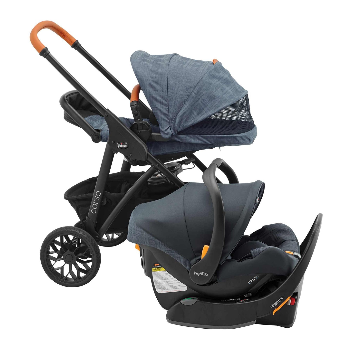Chicco Corso LE Modular Travel System - Hampton