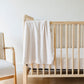 Saranoni Minky Stretch Luxe Crib Sheet - Gingham