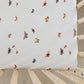 Saranoni Minky Stretch Luxe Crib Sheet - Butterfly