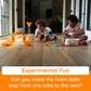 2 boys playing with Fat Brain Toys Air Toobz
