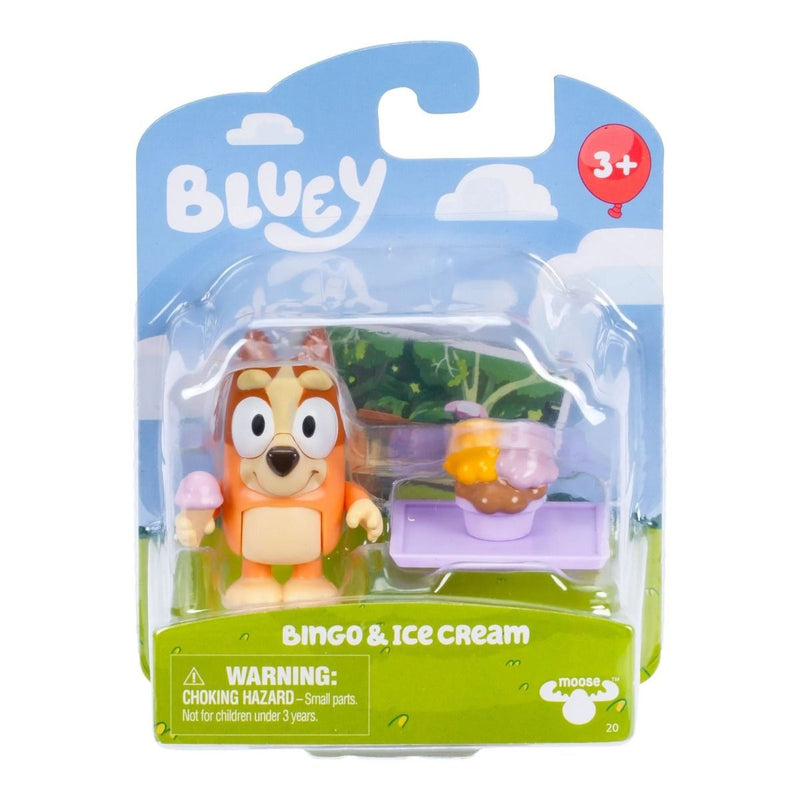 Moose Toys Bluey Story Starter Pack - Bingo and Ice Cream