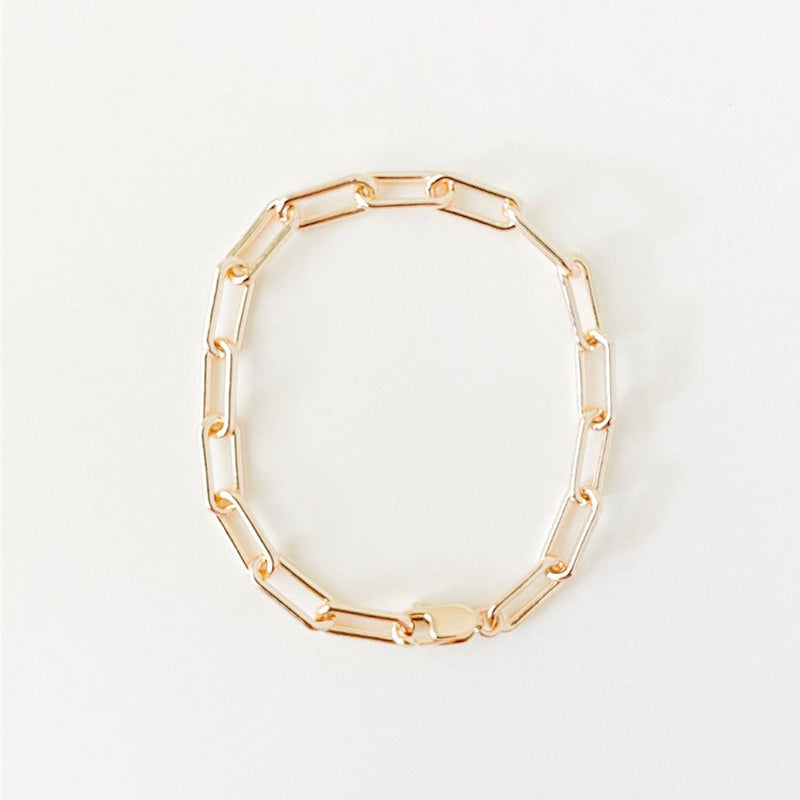 LittleLundsCo Bracelet - Paper Clip Chain