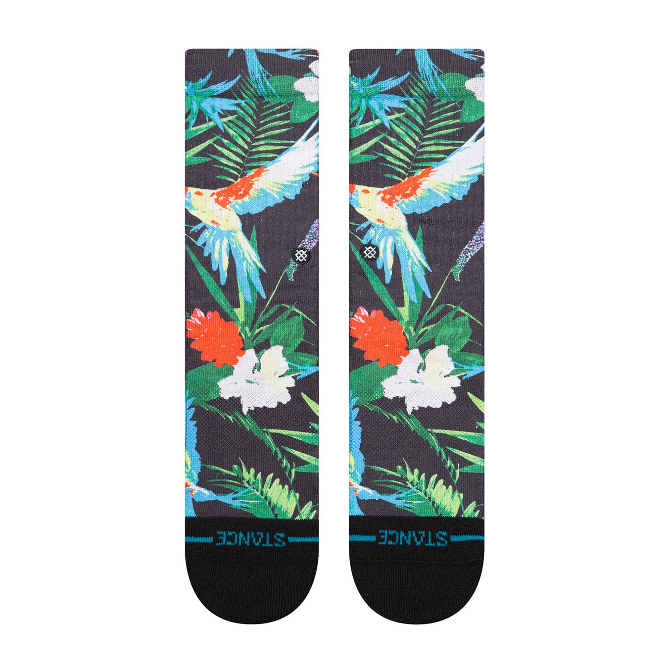 Stance Kids' Crew Socks - Bird Cage Kids - Black