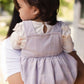 Burt's Bees Top and Dress Set - Window Plaid - Flowering Lilac