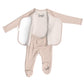 Bonsie Skin to Skin Babywear Footie - Berry Twist