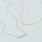 Fame Secret Box Dipped Dainty Mama Pendant Necklace - 16.5" + 2"