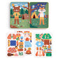 Chronicle Books Happy Camper Magnetic Play Set