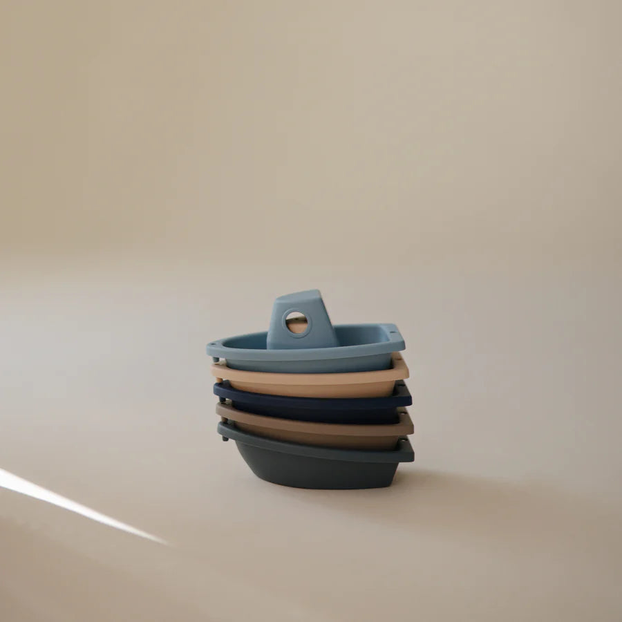 Mushie Bath Boats - Ocean
