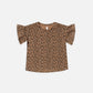 Rylee and Cru Flutter Tee - Cheetah Print