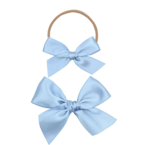 Lou Lou and Company Satin Bow Headband - Small
