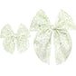 Lou Lou and Company Cloud Muslin Heirloom Bow Clip - Pigtail Set