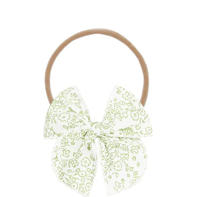 Lou Lou and Company Cloud Muslin Heirloom Bow Headband