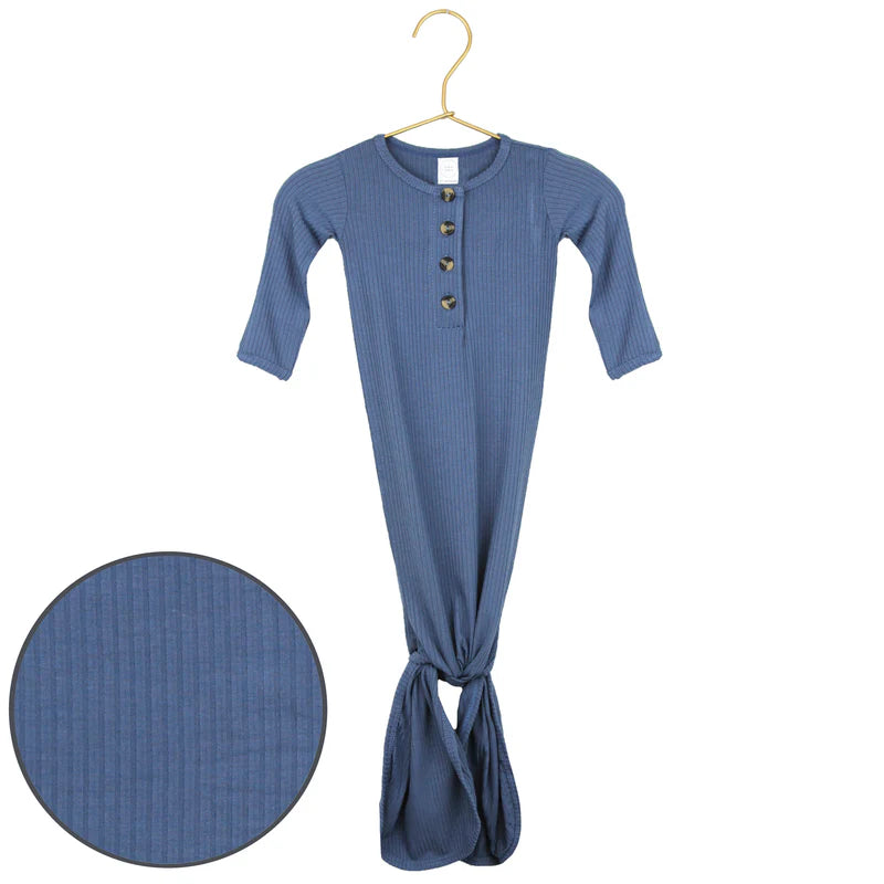 Lou Lou and Company Ribbed Knotted Gown