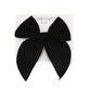 High Fives Linen Fable Bow Clip - Black