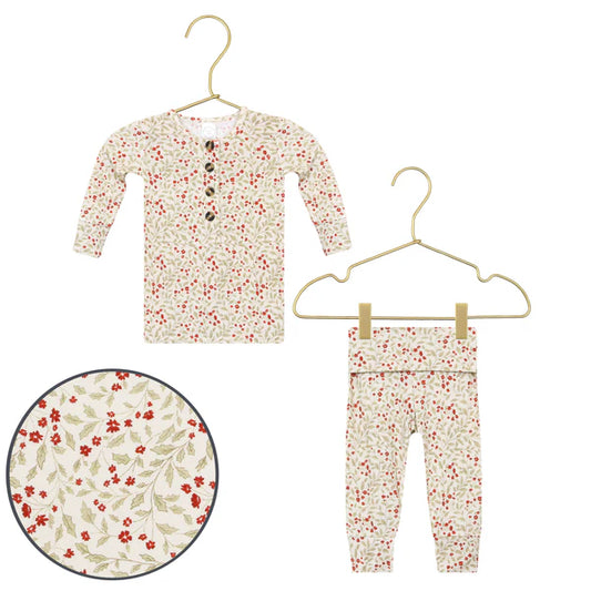 Lou Lou and Company Top and Bottom Set - Holly