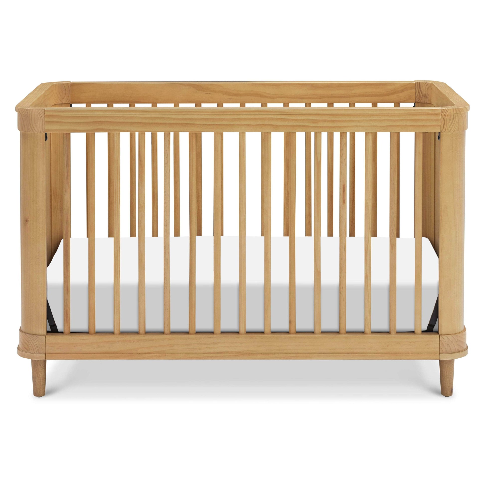 Namesake Marin with Cane 3-in-1 Convertible Crib - Honey and Honey Cane