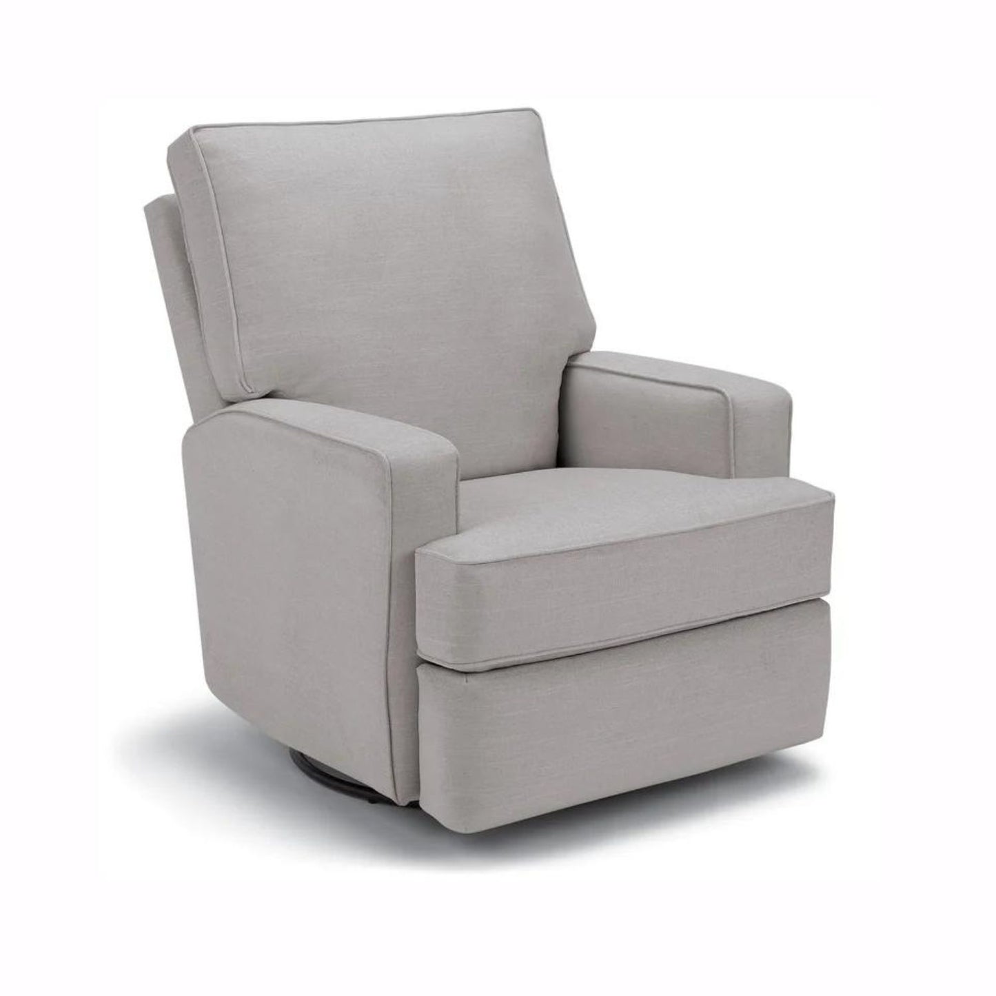 Best Chairs Kersey Swivel Glider Recliner - Dove
