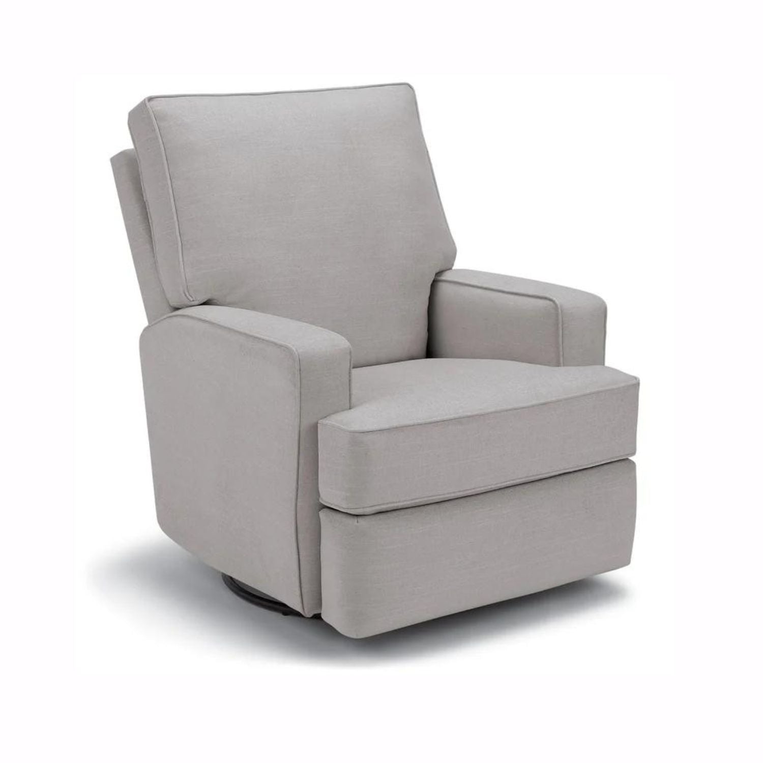 Best Chairs Kersey Swivel Glider Recliner - Dove
