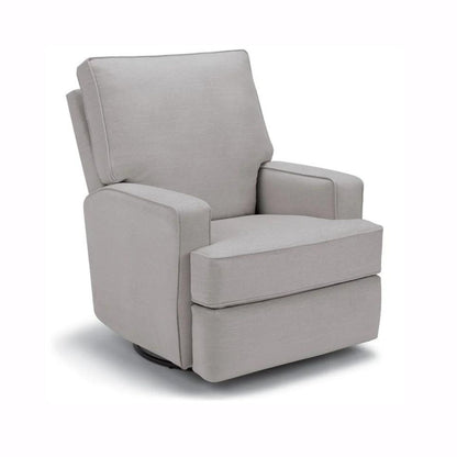 Best Chairs Kersey Swivel Glider Recliner - Dove