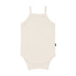 Kyte Baby Spaghetti Strap Leotard - Ribbed Oat