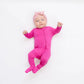 Kyte Baby Zipper Footie - Raspberry