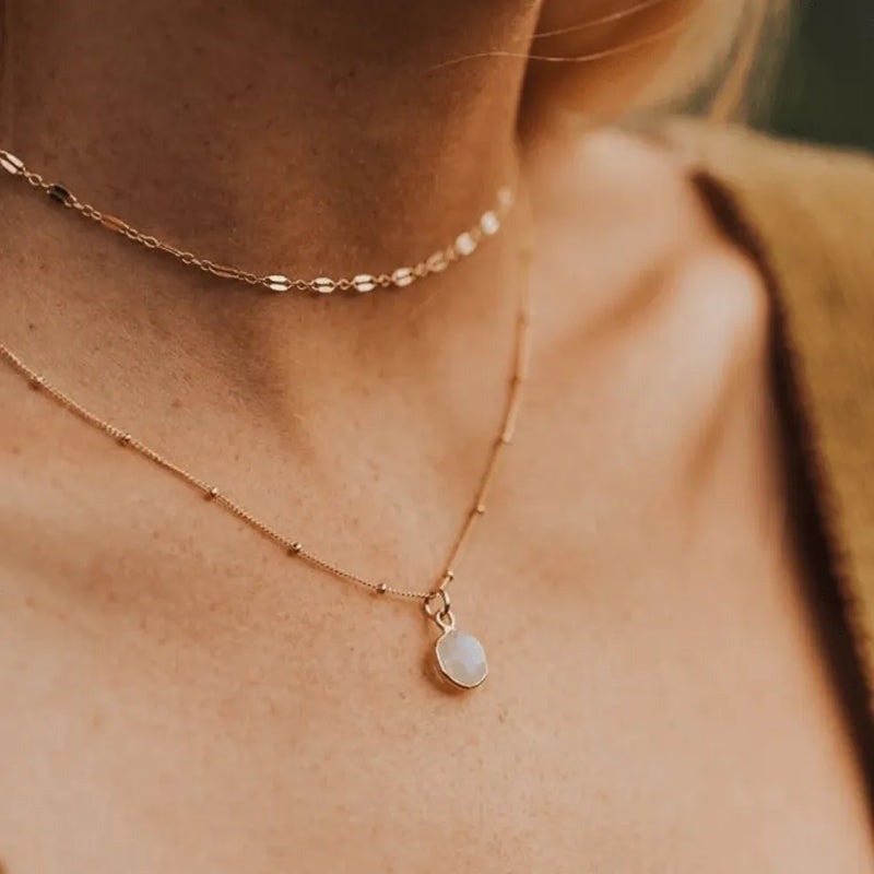 Made by Mary Lace Choker Necklace - Gold
