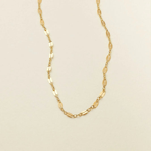 Made by Mary Lace Choker Necklace - Gold