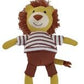 Creative Co-op Plush Animal in Clothes