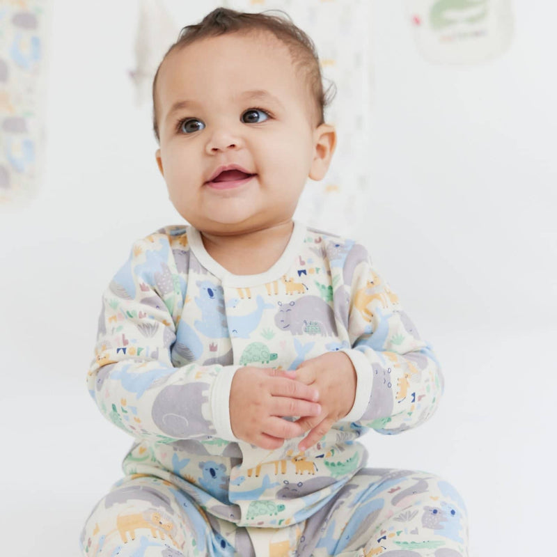 Magnetic Me Organic Cotton Magnetic Footie - Little Lovin - Preemie