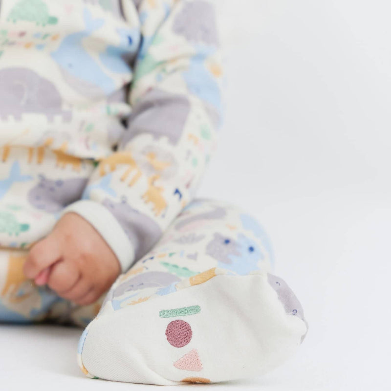 Magnetic Me Organic Cotton Magnetic Footie - Little Lovin - Preemie