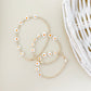 LittleLundsCo Baby Bracelet - Gold Daisy